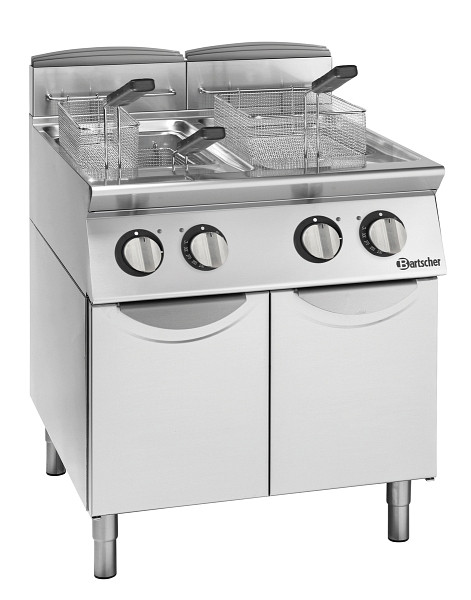 Bartscher Fritteuse 900 E2-21, Höhenverstellbar von: 855 mm, 299003