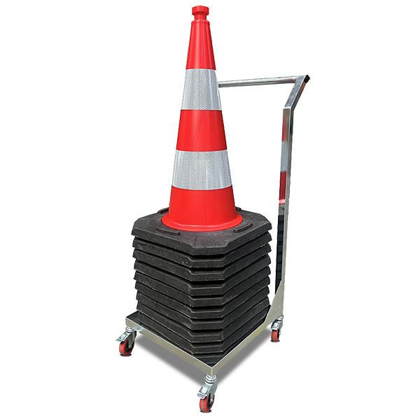 Ri-Traffic Kegelwagen für beschwerte Leitkegel, 10-8792-02