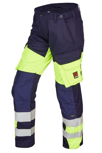 ROFA Bundhose 2499, Größe 102, Farbe 488-marine-leuchtgelb, 5702499-488-102