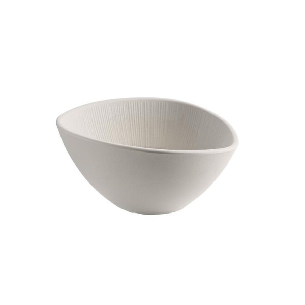 APS Schale BLUSH, Melamin, 19 x 16,5 cm, Höhe 9 cm, weiß/beige, 85520