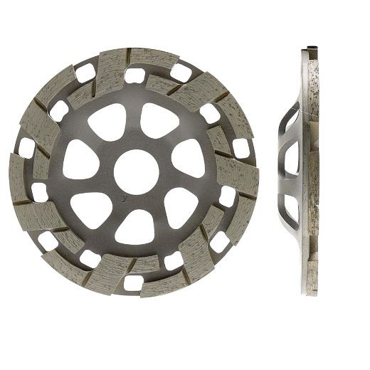 ELMAG DiaProfi-Schleiftopf UNI-plus Ø125mm, Bohrung: 22,2mm (Beton, Granit, Estrich), 62295