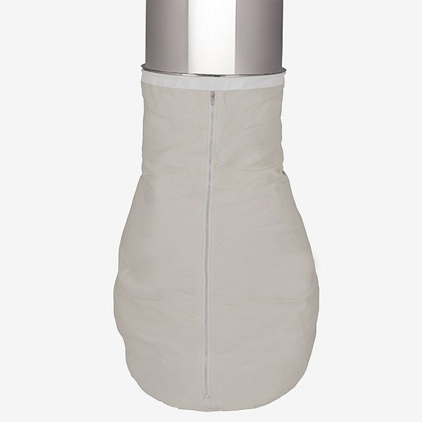 HKW Wäscheauffangsack, permanent schwerentflammbar (B1) Ø 285 mm - MAXI, 9210M
