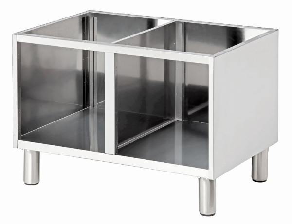 Bartscher Unterbau offen, 650, B800, Chromnickelstahl, 112022