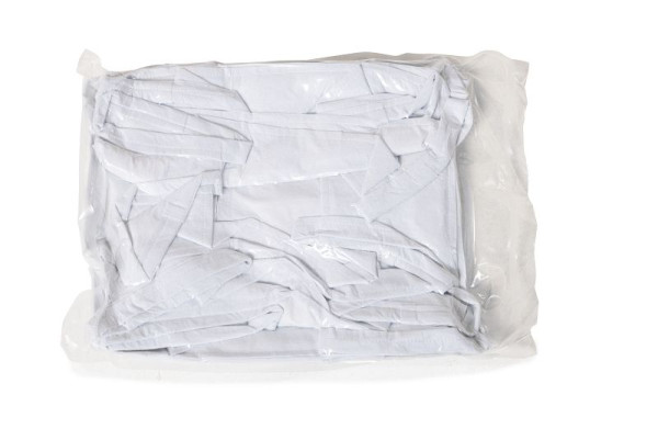 DENIOS Sandsäcke, gefüllt mit Wasser-absorbierendem Granulat, mit Griffen, weiß, Pack, VE: 4 Stück, 321322