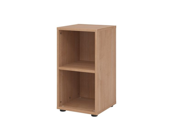 Hammerbacher Regal schmal 2OH 924RE Nussbaum, 40 x 40 x 74,6 cm, V924RE/N