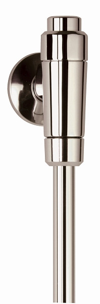 Benkiser Urinal-Druckspüler (DN15) 1/2" Anschlussgewinde für Unterputz-Zuleitung, mit Laufzeitregulierung von ca. 2 - 8 Sek (2 bar FD), 6702200-W