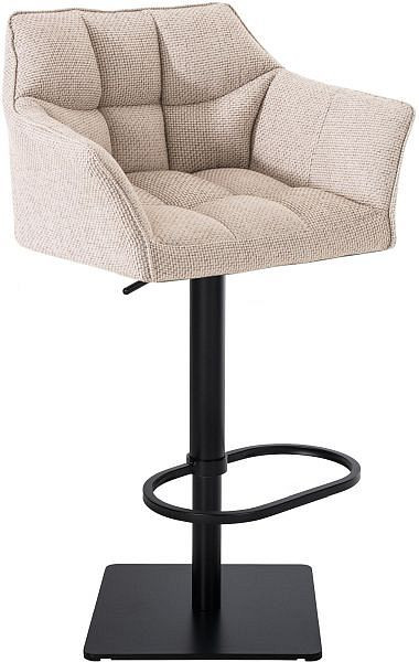 CLP Barhocker Damaso B Stoff, elfenbein, 101676081
