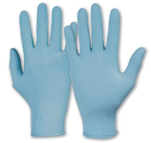 KCL Einmalhandschuhe Dermatril aus Nitril, Kategorie III, 28 cm lang, Gr. 8, VE: 25 Paar, 158241