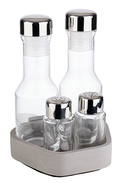 APS Menage / Kartenhalter-ELEMENT-, 14 x 13,5 cm, Höhe: 20 cm, 40413