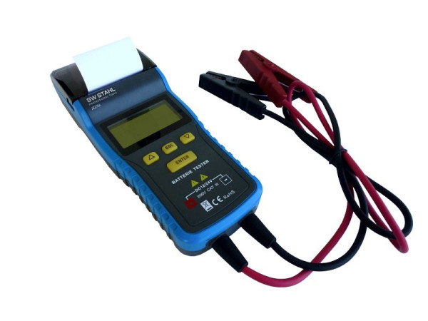 SW-Stahl Batterietester mit Drucker, 12V / 24V, 32275L, 4033592126021