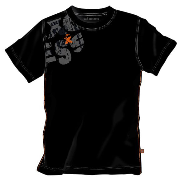 Excess T-Shirt schwarz, Größe: 4XL, 021-1-41-51-BLA-4XL