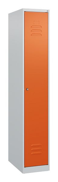 C+P Umkleidespind Classic PLUS, 1700x300x500mm, 7035/2004, Zylinderschloss, 0800007-10 S10028