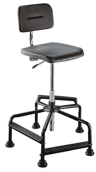 Bedrunka+Hirth Arbeitsstuhl Buche, höhenverstellbar, Rückenlehne in der Neige verstellbar, Sitzhöhe 480 - 880 mm, 05.96.20