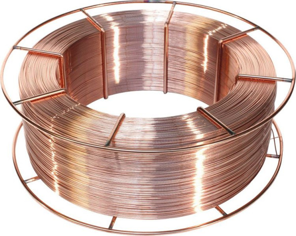 ELMAG Schweißdraht 0,8 mm/15 kg (1.5130/SG3/G4Si 1), Lagengespult, VE: 15 kg, 54163