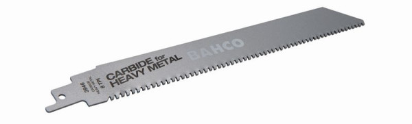 Bahco Hartmetallbestückte Säbelsägeblätter für Schwermetall, 8 TPI, 150 mm, 3946-150-8-HST-1P