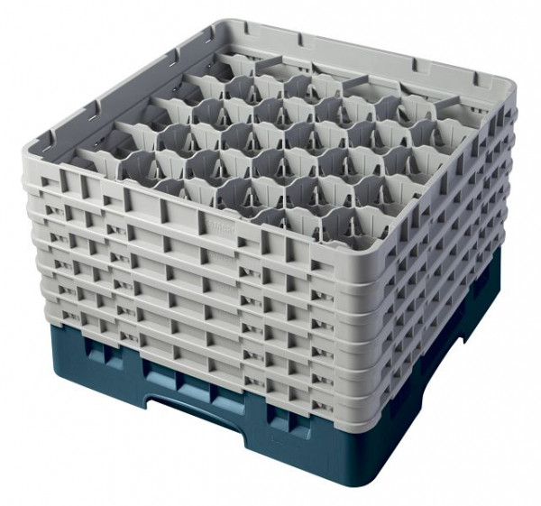 Cambro Spülkorb mit 30 Fächer Camrack® 29,8 cm Türkis, 30S1114414