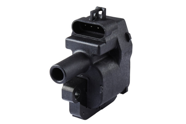 HELLA Zündspule, 4-polig, Zündspule zum Verteiler, geschraubt, 5DA 230 035-261