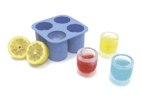 Bar up Eiswürfelform, Shotglas, LxBxH: 122x122x60 mm, 679067