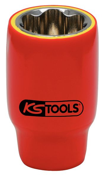 KS Tools 1/2" Stecknuss mit Schutzisolierung, 8mm, 117.1208