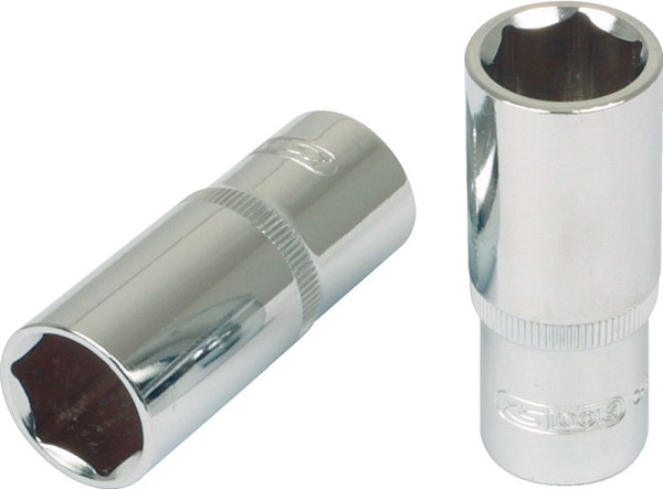 KS Tools 1/4" CHROMEplus Sechskant-Stecknuss, lang, 3/16", 918.1522