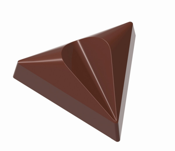 Schneider Schokoladen Form - Praline Rubin, 275 x 135 x 24 mm / 39,5 x 34,5 x 13,5 mm, 8,5 gr, 3 x 7 Stück, 421905