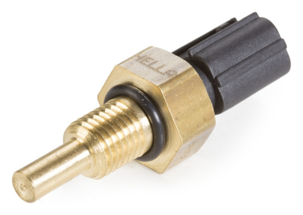 HELLA Sensor, Kühlmitteltemperatur, 12V, 2-polig, geschraubt, 6PT 009 309-421