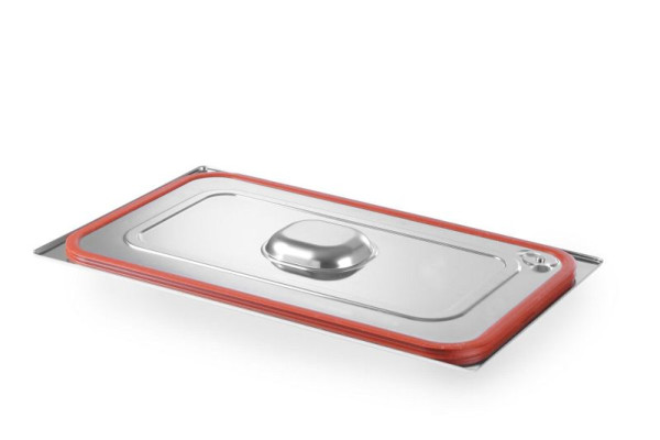 Hendi Gastronorm-Deckel mit Silikonrand, 530 mm, GN 1/1, 802601