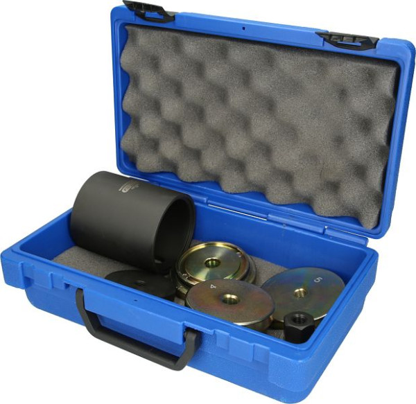 KS Tools Silentlagerwerkzeug-Satz für BMW Hinterachsträger, 7-teilig, 150.9865