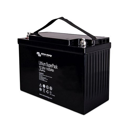 Victron Energy Batterie Lithium SuperPack 12,8 V / 100 Ah (M8) hoher Ladestrom, 340410