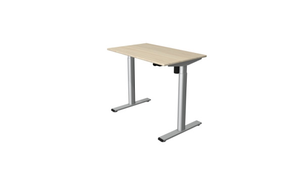 Kerkmann Steh-/Sitztisch Move 1 base 1000 X 600 elektrisch höhenverstellbar von 730-1230 mm, Ahorn, 10300250