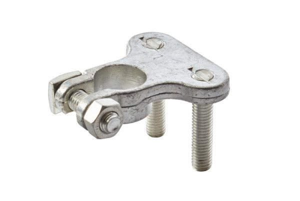 HELLA Batteriepolklemme - Schraubklemme - 12/24V - Ø: 8mm - Anzahl der Steckkontakte: 2, 8KX 747 875-011
