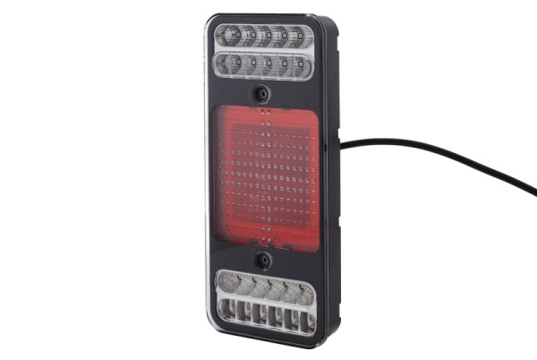 HELLA Heckleuchte - Coluna - LED - 24V - geschraubt/Anbau - Lichtscheibenfarbe: glasklar - Kabel: 500mm - links/rechts, 2VP 345 900-211