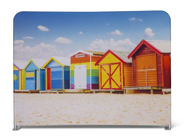 Showdown Displays Zipper-Wand Straight 200x230cm, ZWS200-230