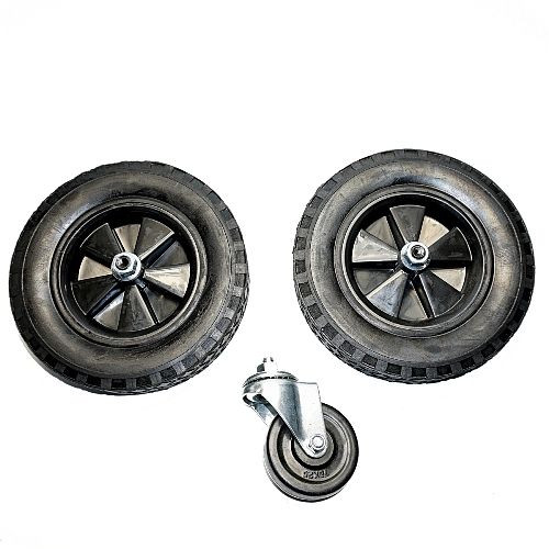 AEROTEC Radsatz 100 Liter - 200 mm Hartgummi, 9420083-PS