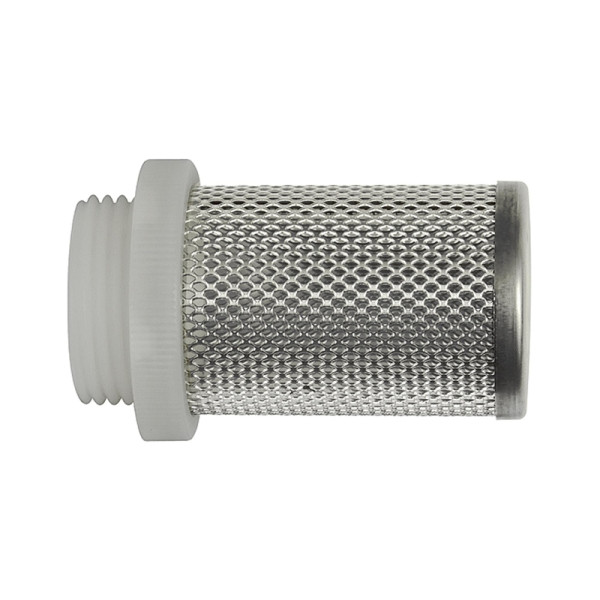 Riegler Saugkorb für Rückschlagventile, G 3, Edelstahl 1.4301 / Kunststoff, 134053