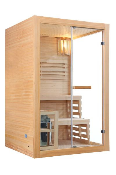 Sanotechnik PANORAMA Sauna 2 Personen 130x120x200 cm (Bausatz), J60130