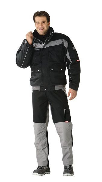 Planam Plaline Winterblouson, schwarz/zink, Größe L, 2590052