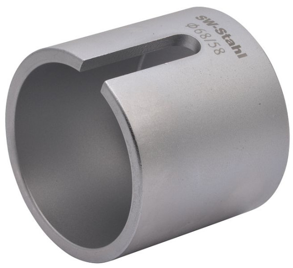 SW-Stahl Druckstück mit Kontrollaussparung, 68/58 mm, 10043L-17