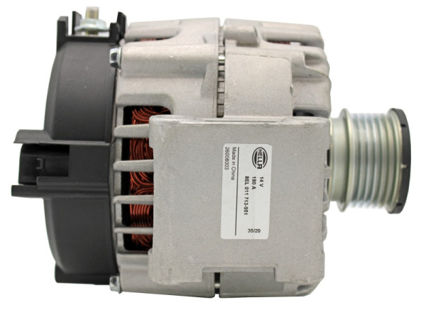 HELLA Generator/Lichtmaschine, 14V, 180A, für u.a. Mercedes-Benz Sprinter 3,5-T Box (906), 8EL 011 713-951