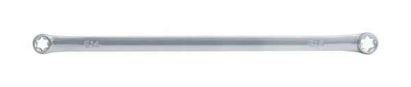 KS Tools CHROMEplus Torx-E-Doppel-Ringschlüssel XL, E8xE10, 518.0932