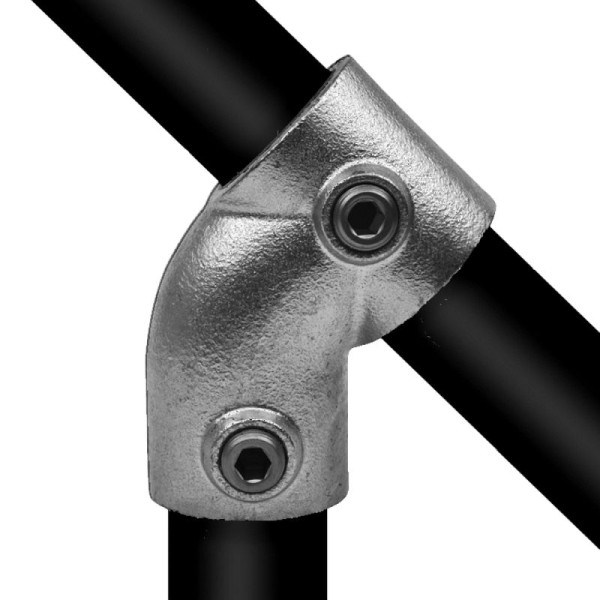 Stein HGS T-Stück kurz 45°, aus Temperguss, Rohr Ø 60 mm, VE: 5 Stück, 62561.0005