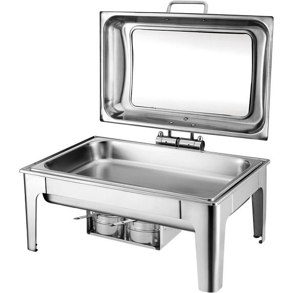 Stalgast Chafing Dish mit Glasdeckel GN 1/1, BB0416001