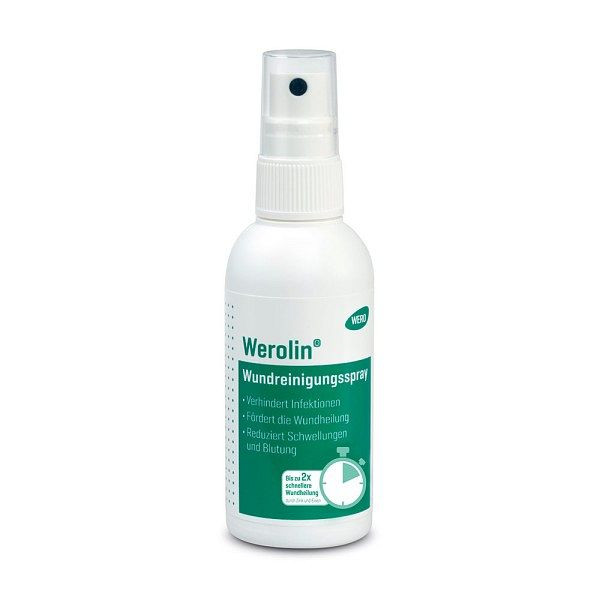 WERO Werolin Wundreinigungsspray, zur schmerzfreien Versorgung akuter Wunden, VE: 75 ml, 31094