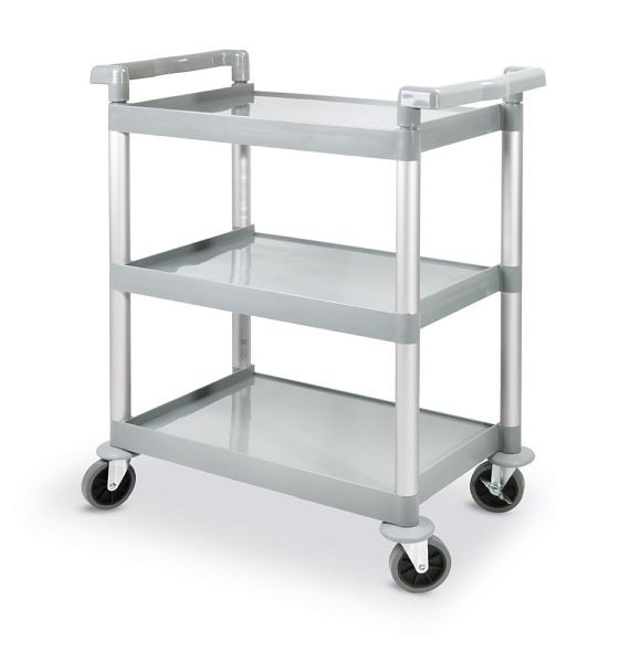 AmerBox Servierwagen aus Polypropylen, 4 Lenkrollen, 810200