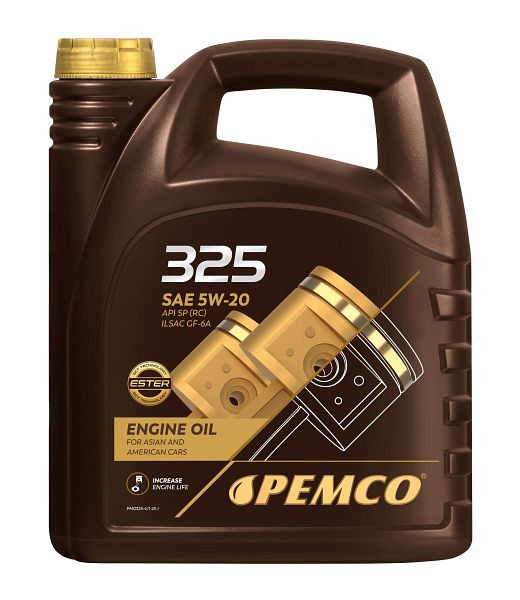 PEMCO Premium-Motoröl 325 5W-20, VE: 4 l, PM0325-4