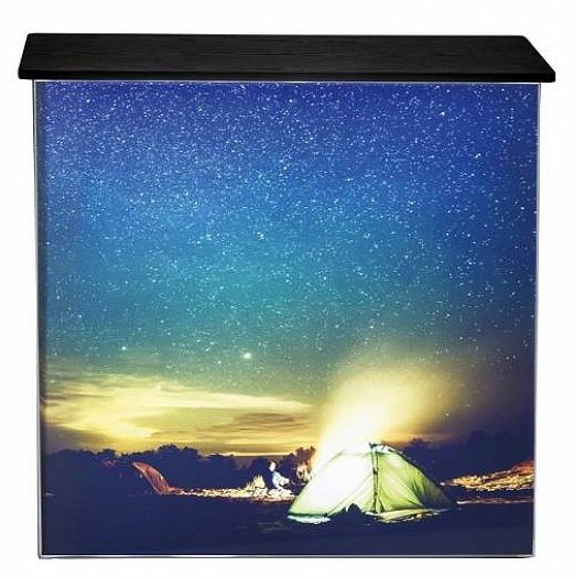 Showdown Displays Theke Impress M Druck Backlit, CIM-GLED