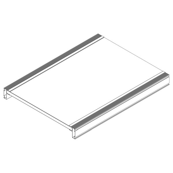 Munk Günzburger Steigtechnik Plattform mit AL-Belagprofil R13, 800052