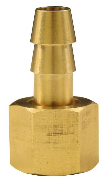 ELMAG Schlauchtülle mit Überwurfmutter, IG 1/2',9 mm, Messing, 42369