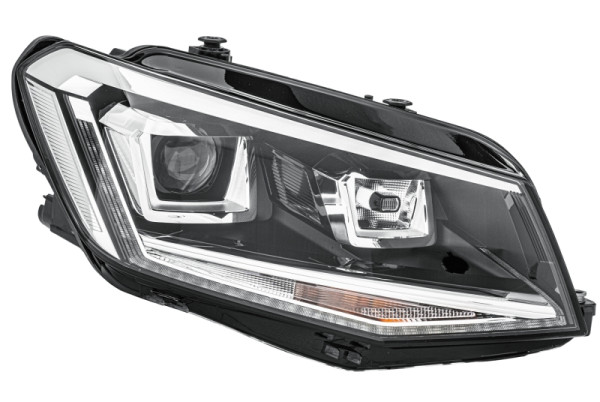 HELLA DE/LED/Bi-Xenon-Hauptscheinwerfer, für u.a. VW Caddy IV Box (SAA, SAH), ECE, für Rechtsverkehr, rechts, 1EL 012 286-221