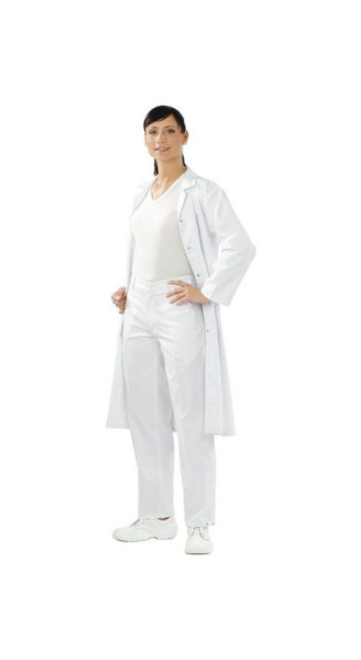 Planam Food Damen Bundhose, reinweiß, Größe 40, 5331040